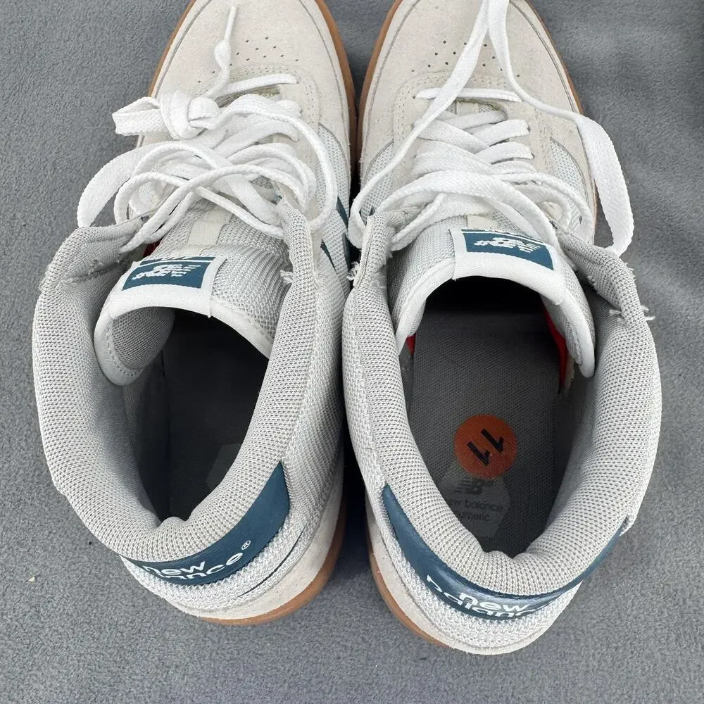 New Balance Numeric 440 High Mens 11 Cream Teal Gum Skate Shoes NM440HZA